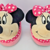 10-34.png Disney Minnie Mouse Girls' Youth Slippers Size 5/6 - Used