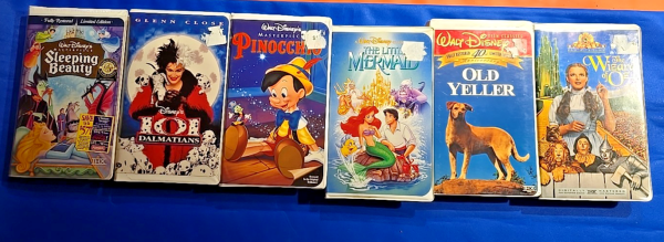 10-38.png 6 Disney & Classic VHS Lot - Wizard of Oz, Little Mermaid + NEW Sleeping Beauty
