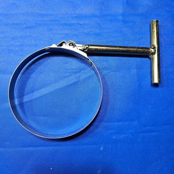 5" Dredge / Plumbing / Suction/ Pressure T Handle Bolt Hose Clamp