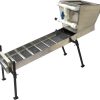 48" complete highbanker kit with hopper box, stand, hoses & adapters – gold mining equipment