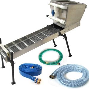 48" Complete Highbanker Kit with Hopper Box, Stand, Hoses & Adapters – Gold Mining Equipment